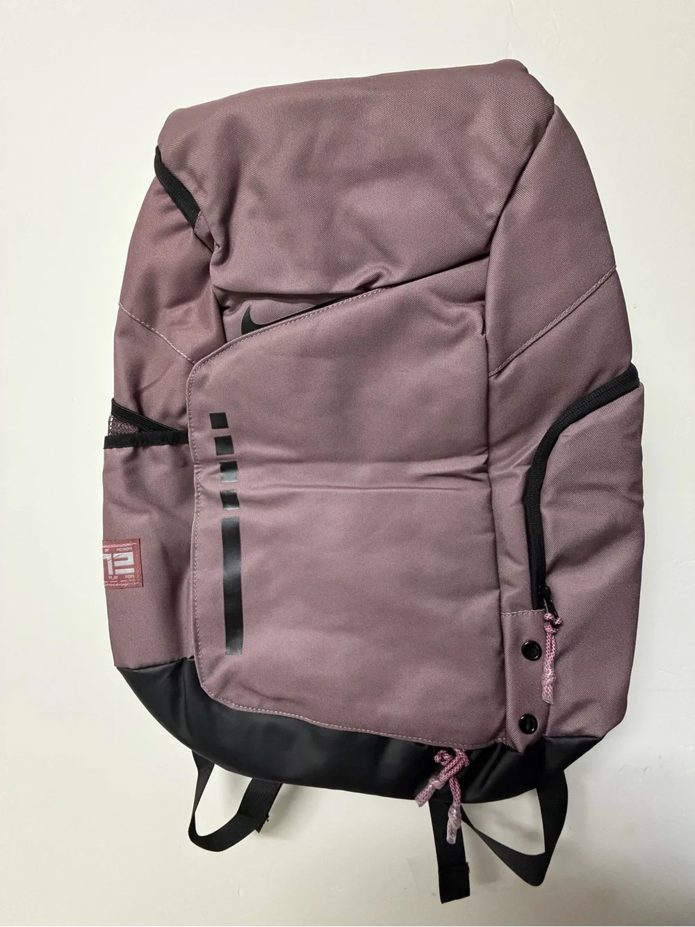 Men's Mauve Backpack with Black Base - Unbranded